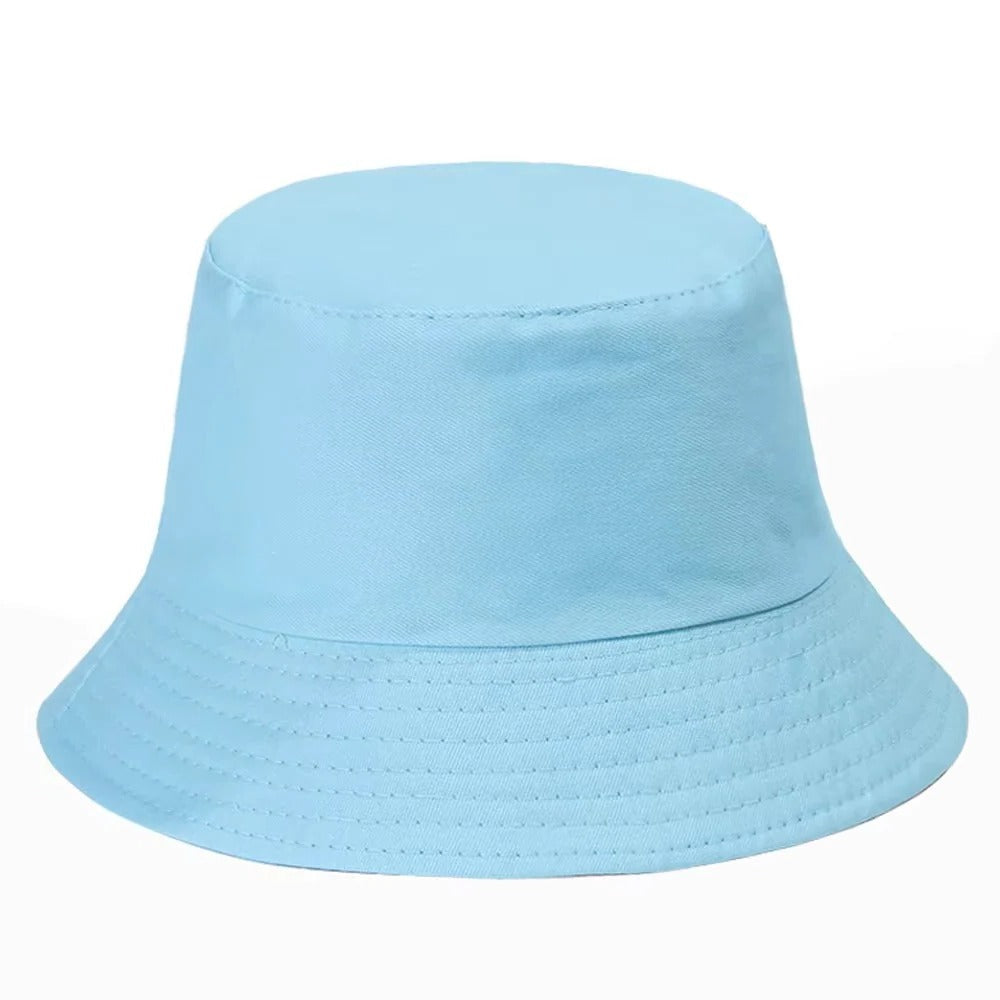 Versatile Foldable Denim Bucket Hat - Comfortable Cotton Material for All-Day Style