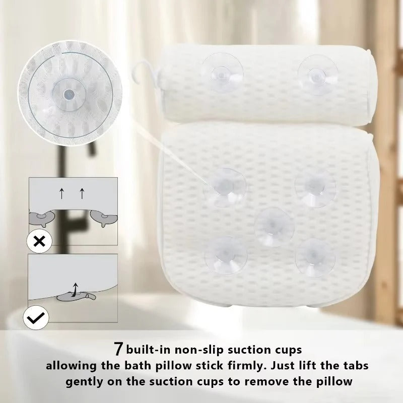 Premium Air Mesh Spa Pillow for Ultimate Head Support & Comfort – Perfect for Relaxation & Spa Treatments