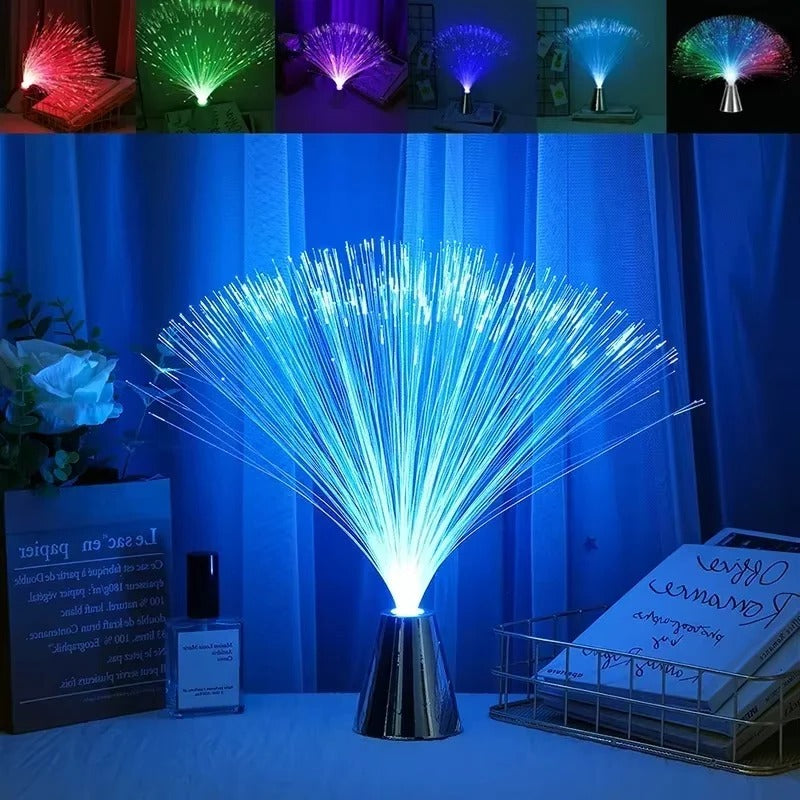 Multicolor LED Fiber Optic Starlight Lamp - Perfect for Home & Party Decoration | Ambient Lighting for Events