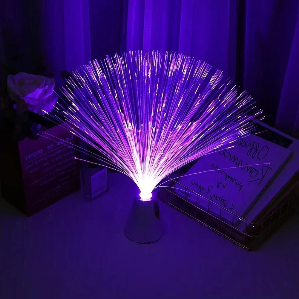 Multicolor LED Fiber Optic Starlight Lamp - Perfect for Home & Party Decoration | Ambient Lighting for Events