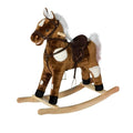 Musical Plush Rocking Horse Ride-On Toy for Kids – Soft & Safe with Built-In Music Features