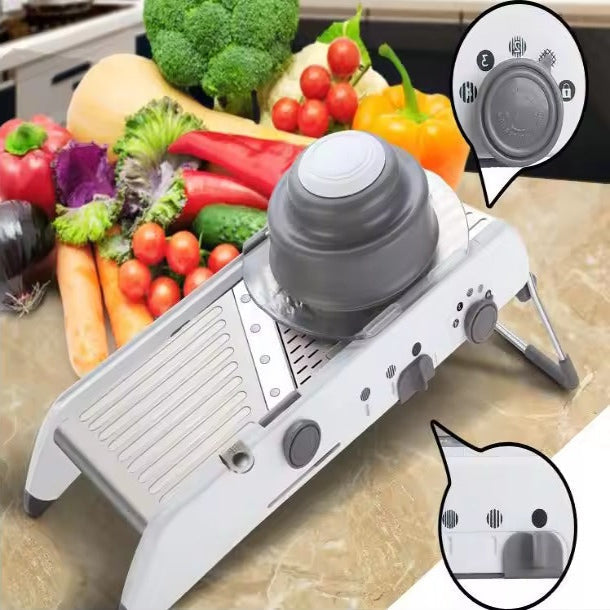 Versatile Multi-Function Vegetable Dicer, Slicer & Grater - Essential Kitchen Prep Tool for Quick & Easy Meal Prep
