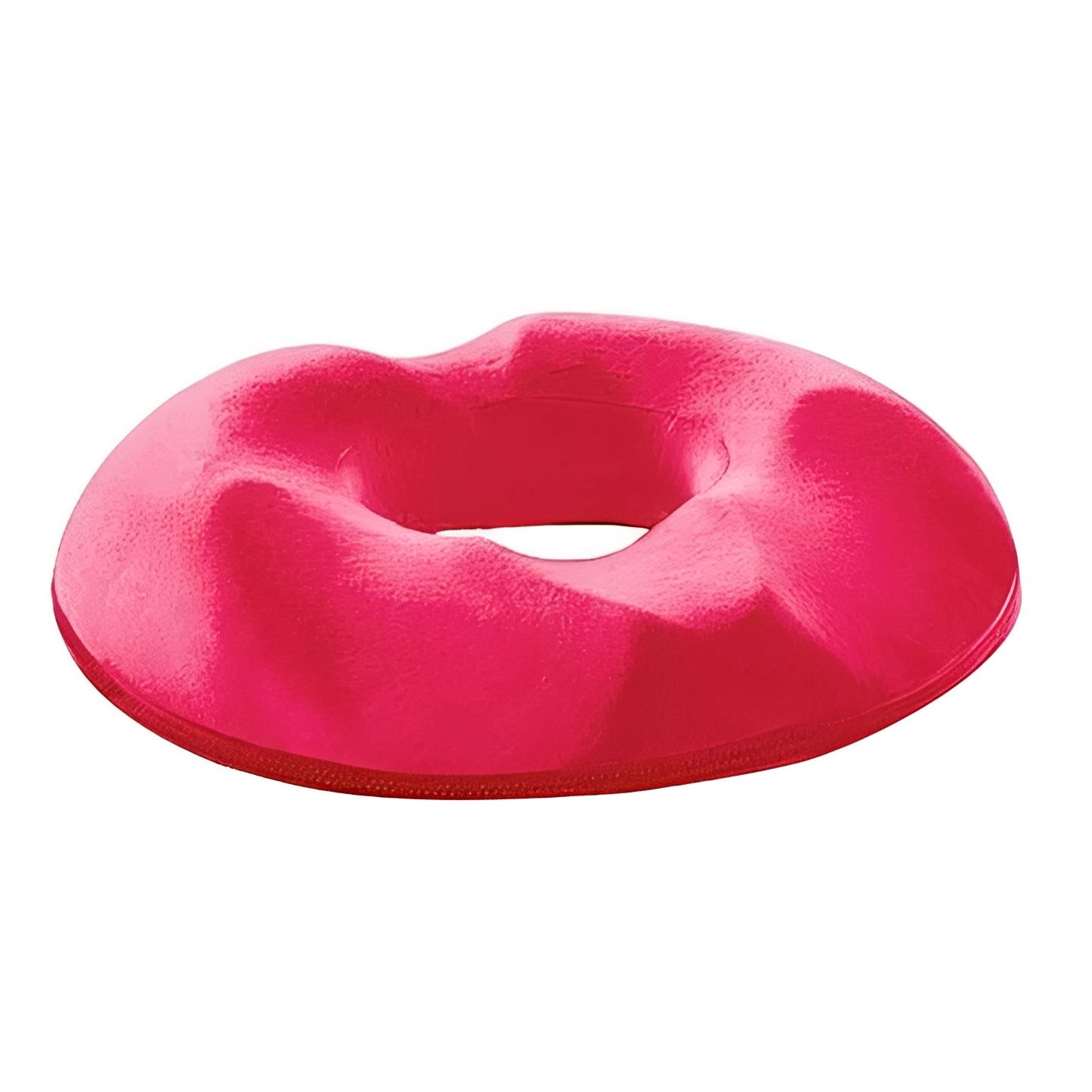 Ergonomic Portable Seat Cushion with Central Opening & Removable Washable Cover - Ideal for Comfort on the Go