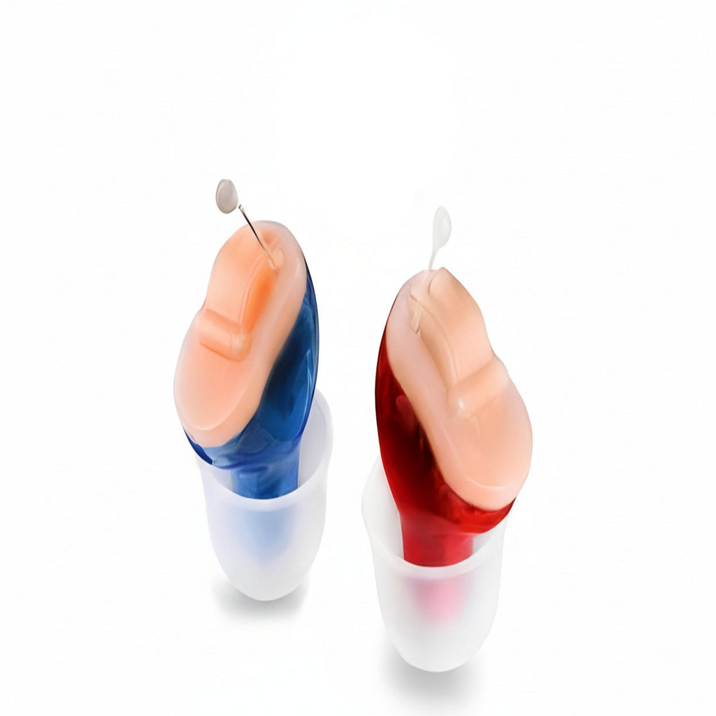 Rechargeable In-Ear Hearing Aids - OTC Digital Hearing Support for Clear Sound & Comfort