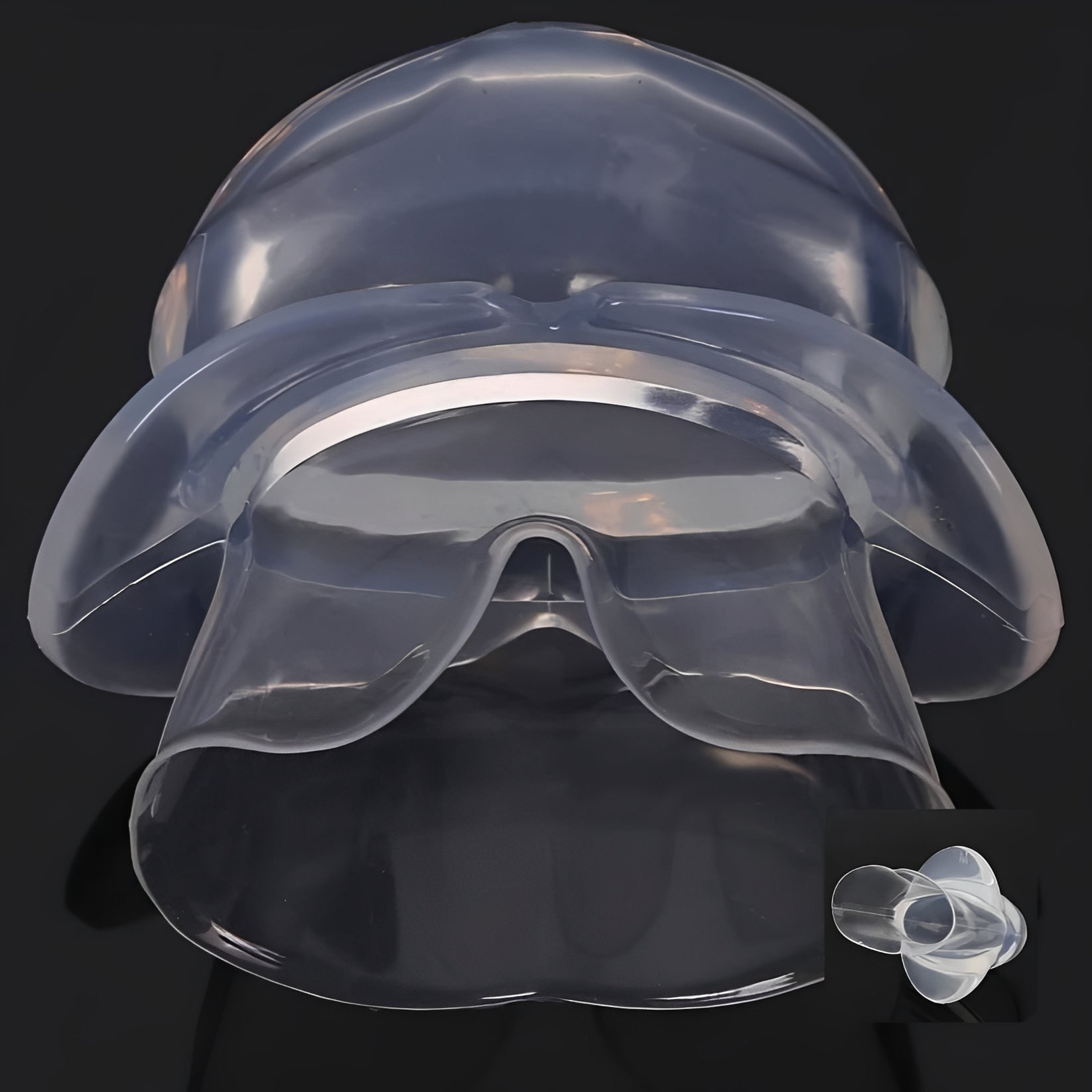 Tongue Positioning Device for Enhanced Sleep Airflow Support - Comfortable Sleep Aid for Snoring Relief