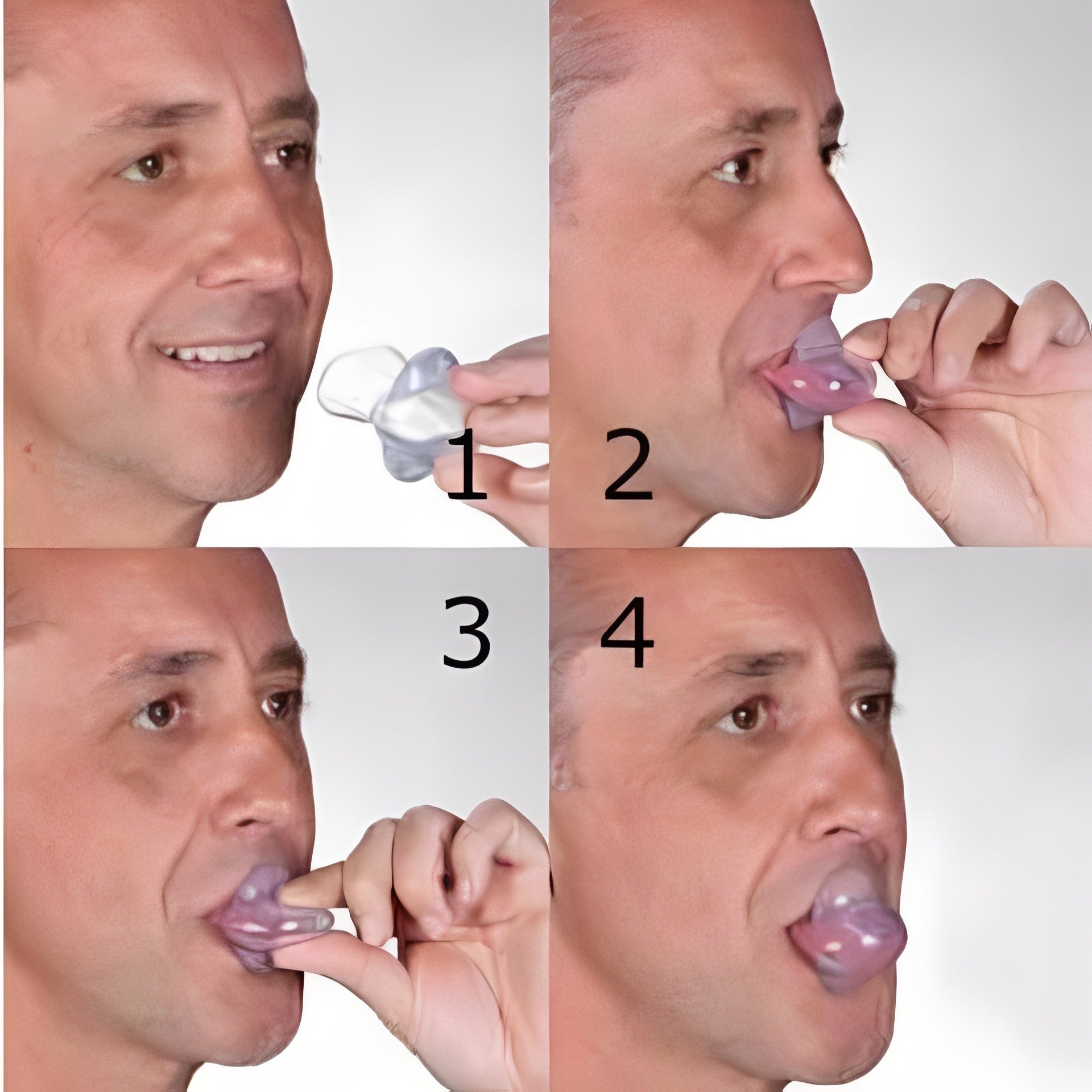 Tongue Positioning Device for Enhanced Sleep Airflow Support - Comfortable Sleep Aid for Snoring Relief