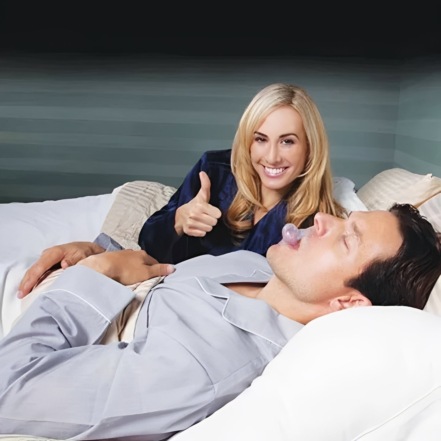 Tongue Positioning Device for Enhanced Sleep Airflow Support - Comfortable Sleep Aid for Snoring Relief