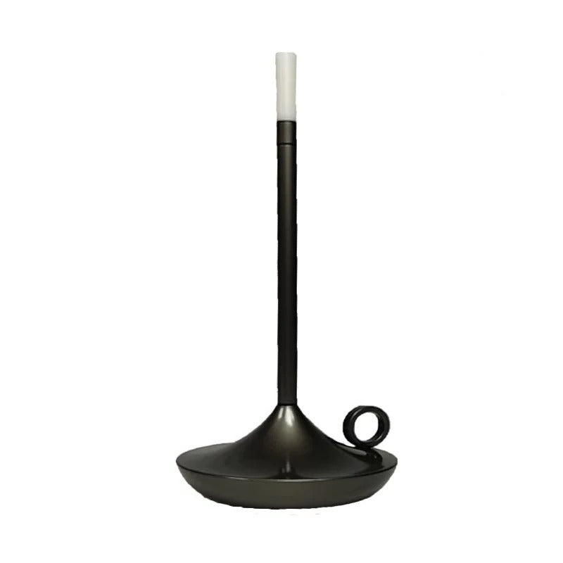 Cordless Rechargeable LED Table Lamp - Elegant Candle Style Design for Home Decor