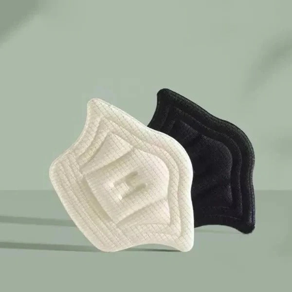 Transparent Silicone Gel Heel Grips for Comfortable Shoe Fit - Non-Slip Cushioning Inserts