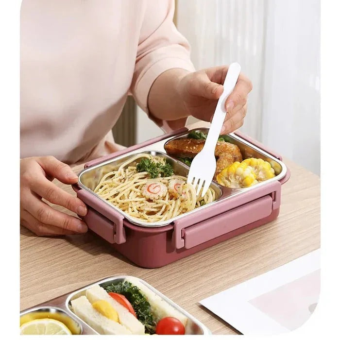 Premium Stainless Steel Insulated Food Container - Perfect for Meal Transport & On-the-Go Lunches