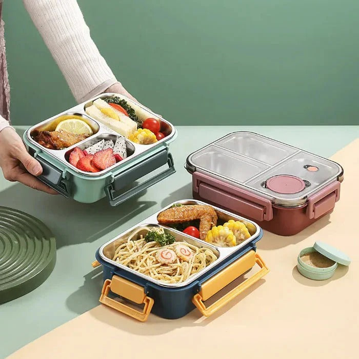 Premium Stainless Steel Insulated Food Container - Perfect for Meal Transport & On-the-Go Lunches