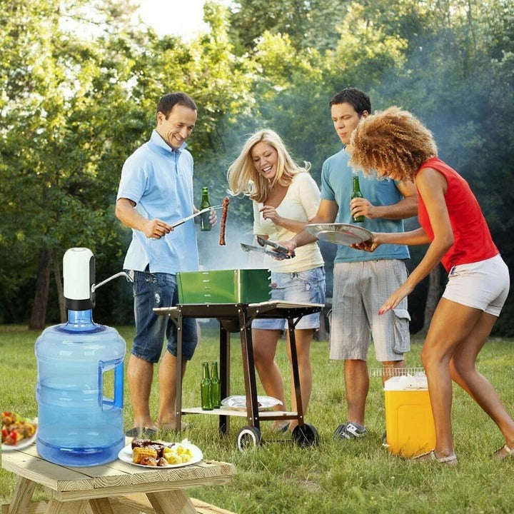 Automatic One-Button Bottled Water Pump - Easy, Efficient Water Dispenser for Home & Office