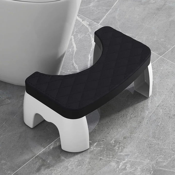 Ergonomic Curved Bathroom Squat Stool for Improved Comfort and Health