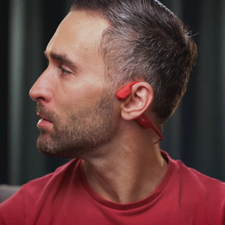 Wireless Open Ear Bone Conduction Headphones with Bluetooth - Comfortable & Sweat-Resistant for Sports & Outdoor Activities