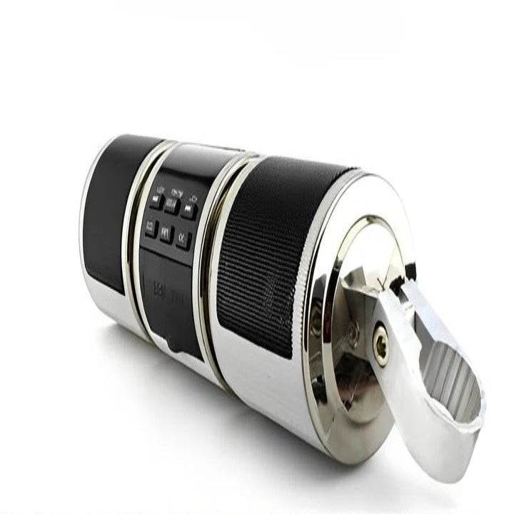 Bluetooth Motorcycle Sound System with FM Radio, USB Input & Enhanced Audio Quality - Perfect for Riders