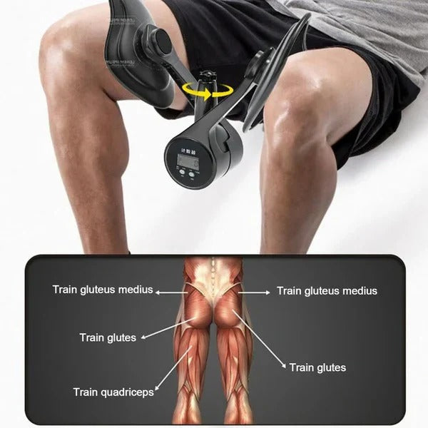 Portable Lower Body Resistance Trainer - Home Workout Equipment for Strength and Toning