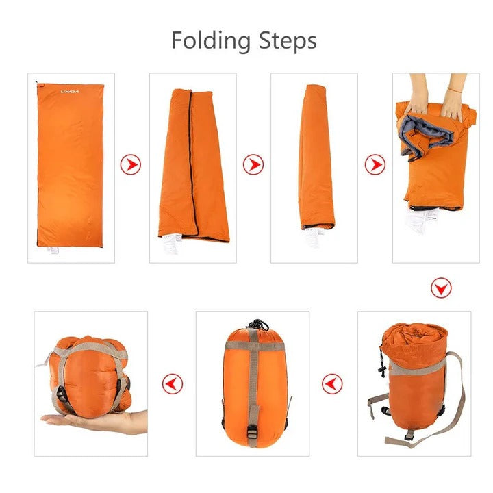 Premium Outdoor Camping Sleeping Bag - Lightweight, Waterproof, & Compact for All Seasons