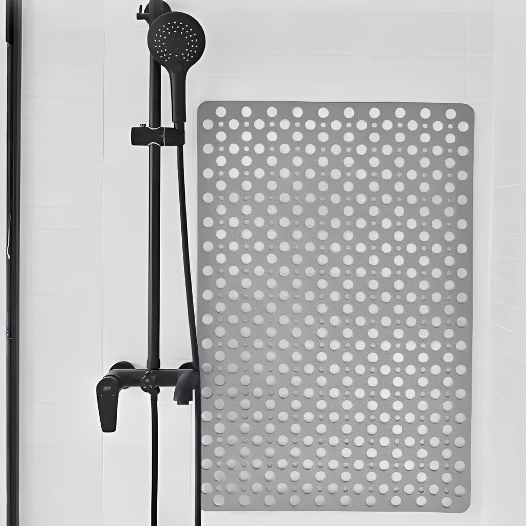 Non-Slip Shower Mat with Square Frame and Suction Cup Grid for Ultimate Safety and Comfort