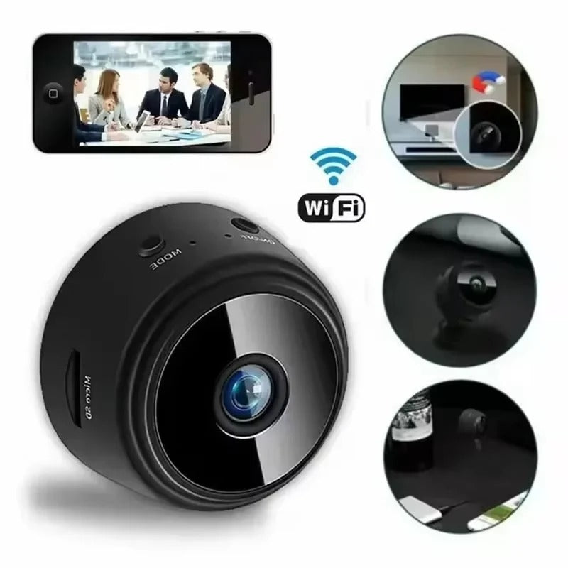 1080p HD WiFi Indoor Security Camera - Smart Home Surveillance with Night Vision & Motion Detection