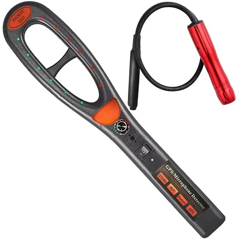 Portable RF Signal & Magnetic Field Detector Scanner - Advanced Security & Privacy Protection Tool