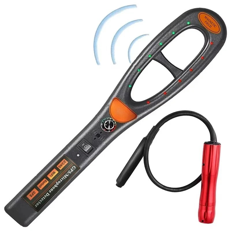 Portable RF Signal & Magnetic Field Detector Scanner - Advanced Security & Privacy Protection Tool