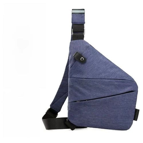Adjustable Crossbody Sling Bag with Padded Air Mesh Back Panel - Comfortable, Lightweight, and Versatile for Travel & Daily Use