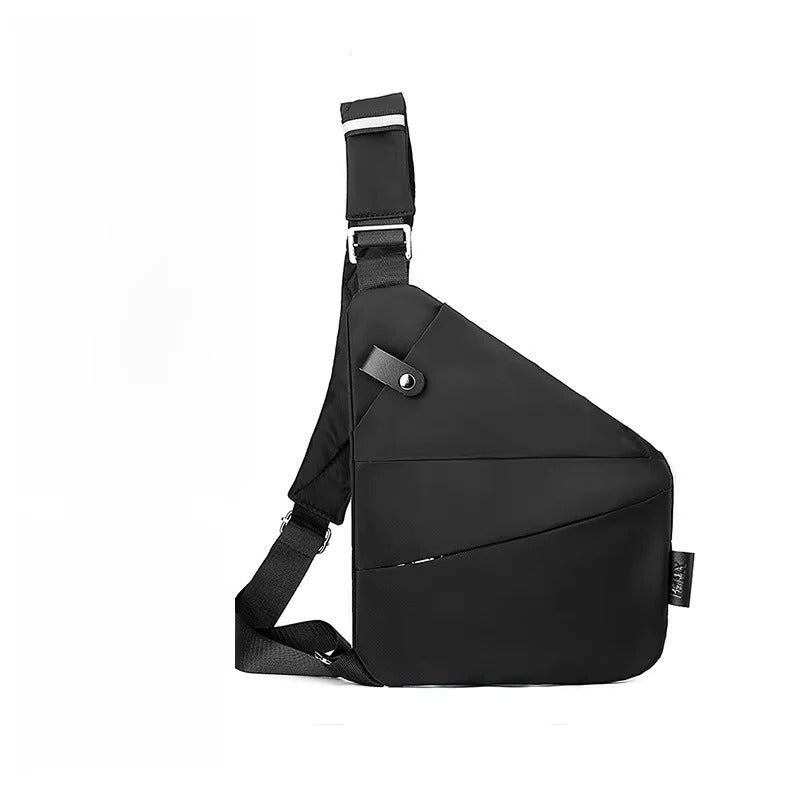 Adjustable Crossbody Sling Bag with Padded Air Mesh Back Panel - Comfortable, Lightweight, and Versatile for Travel & Daily Use