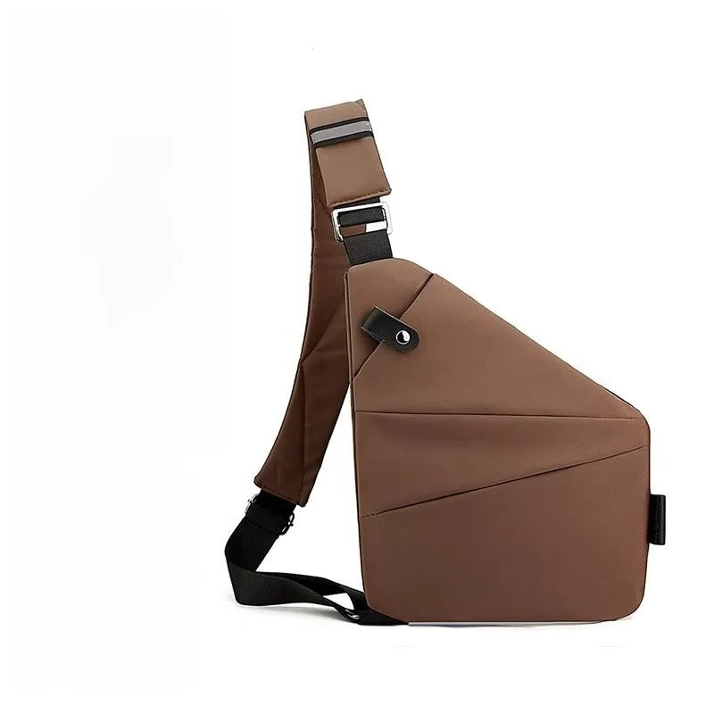 Adjustable Crossbody Sling Bag with Padded Air Mesh Back Panel - Comfortable, Lightweight, and Versatile for Travel & Daily Use