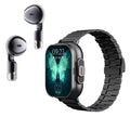 Smartwatch with Built-In TWS Earbuds, 2-Inch Touchscreen Display, Fitness Tracker & Bluetooth Connectivity