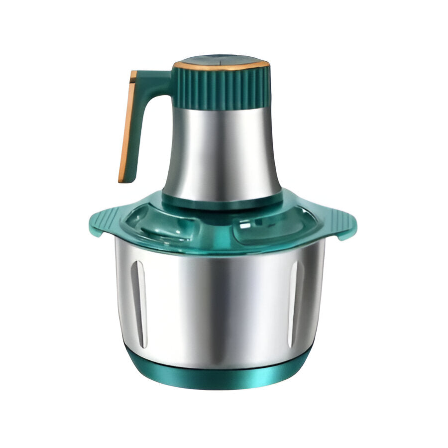 Premium Electric Food Chopper with Stainless Steel Dual Blade System - Effortless Food Prep for Quick and Easy Cooking