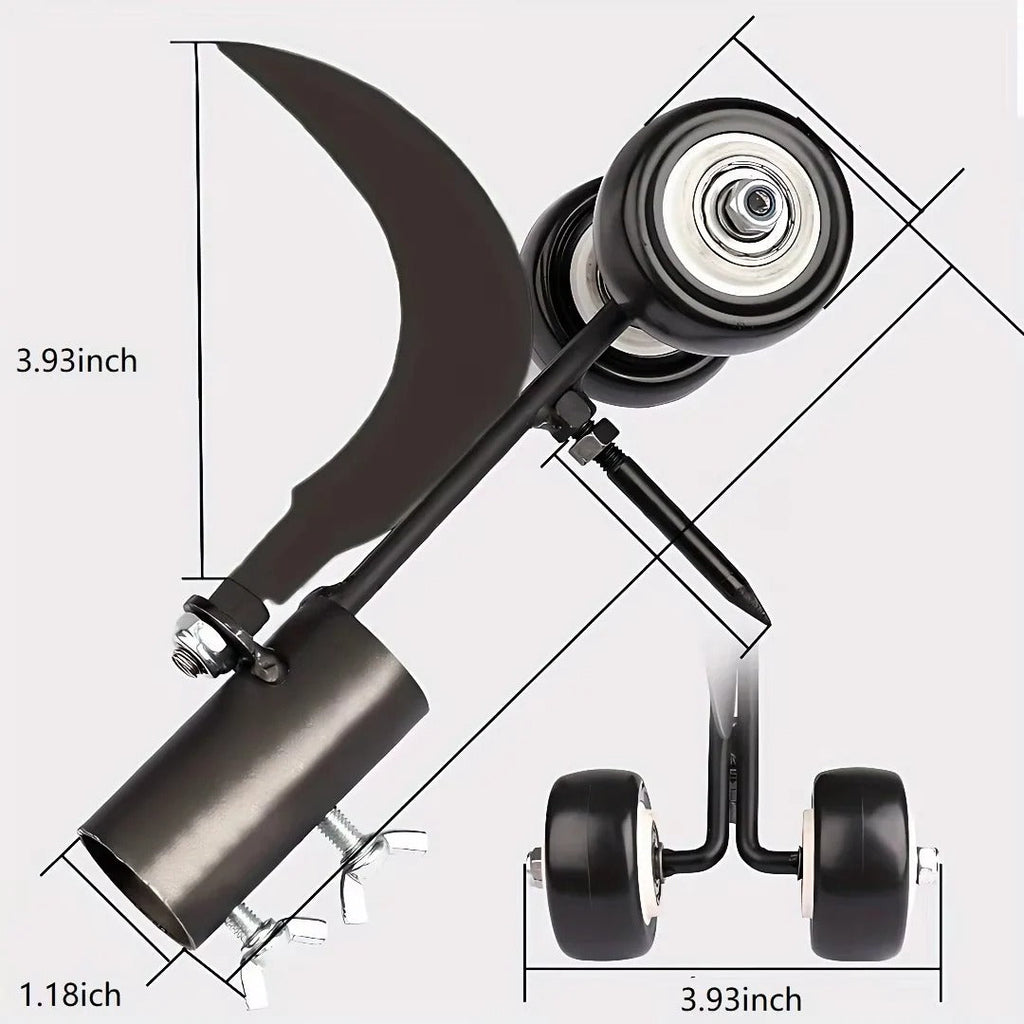 Effortless Weed Removal Roller Tool for Cracks & Crevices - Perfect for Driveways, Patios, and Garden Paths