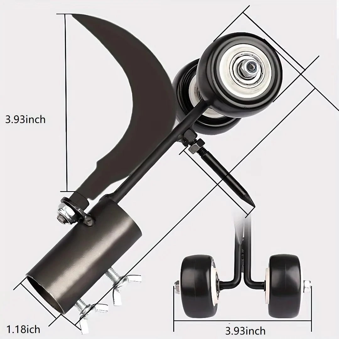 Effortless Weed Removal Roller Tool for Cracks & Crevices - Perfect for Driveways, Patios, and Garden Paths