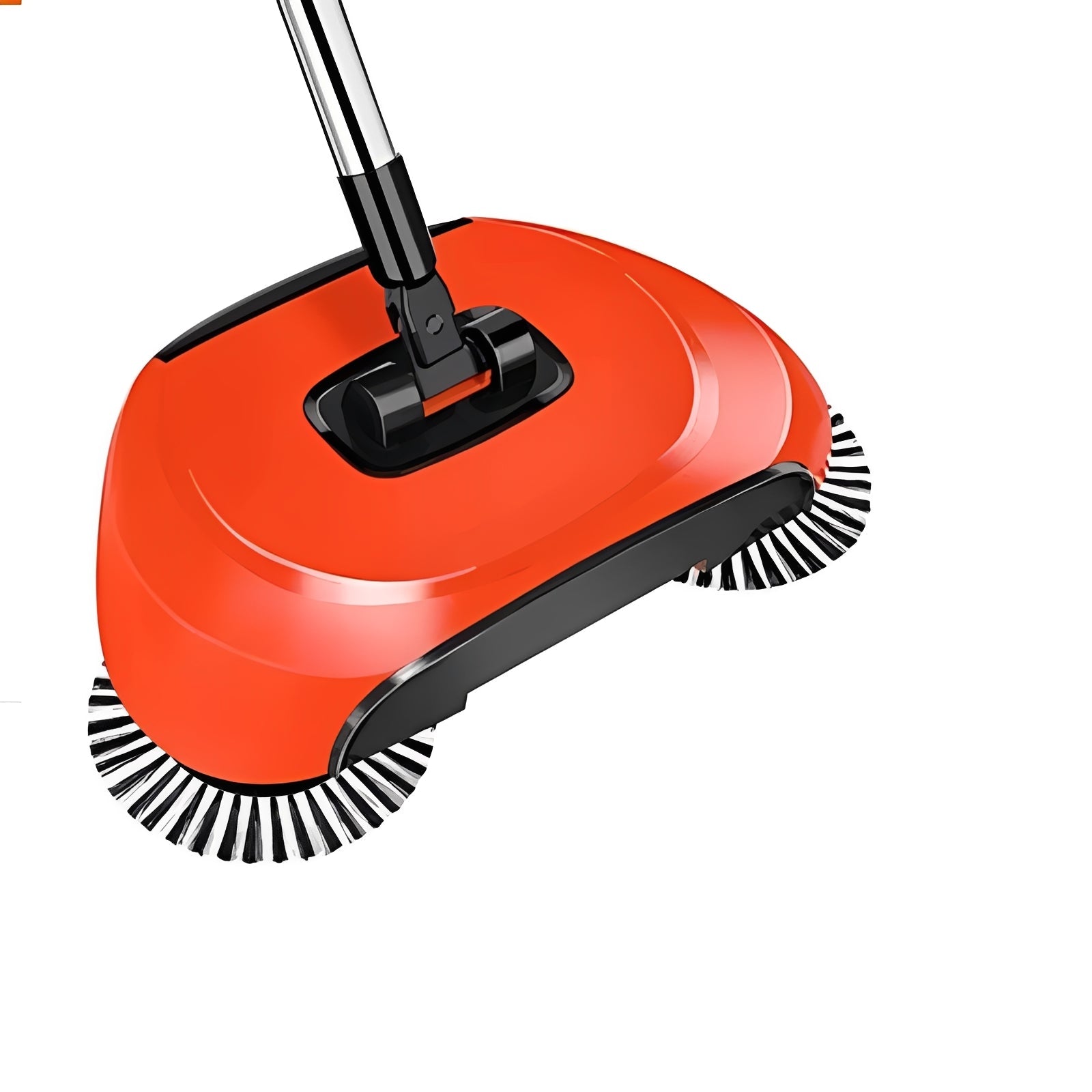 Heavy-Duty Stainless Steel Push Broom & Scraper Tool for Efficient Home Cleaning - Durable, Versatile Floor Cleaning Solution