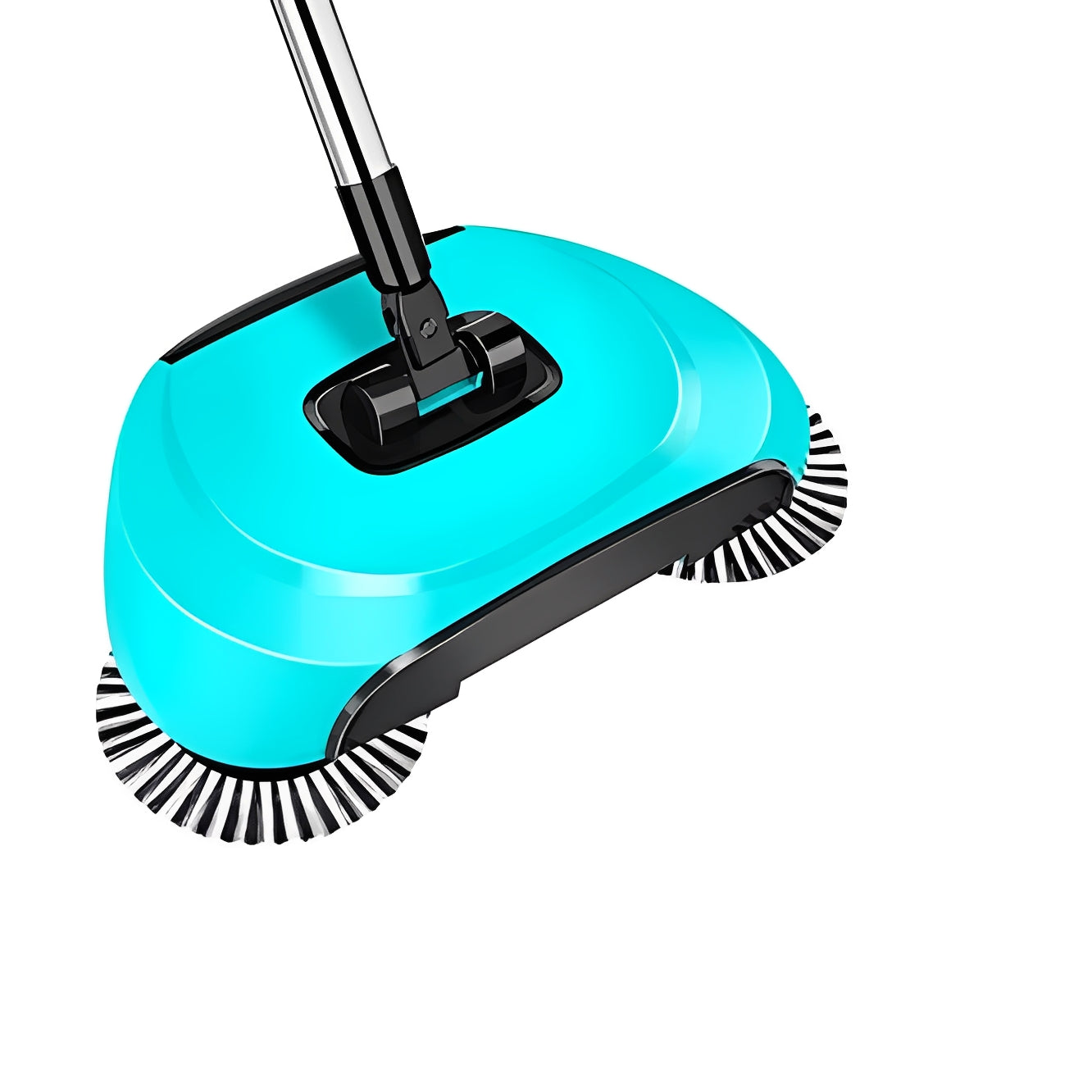 Heavy-Duty Stainless Steel Push Broom & Scraper Tool for Efficient Home Cleaning - Durable, Versatile Floor Cleaning Solution