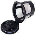 3-Pack Reusable Coffee Filters with Stainless Steel Micro Hole Screen - Eco-Friendly & Durable Coffee Brewing Solution