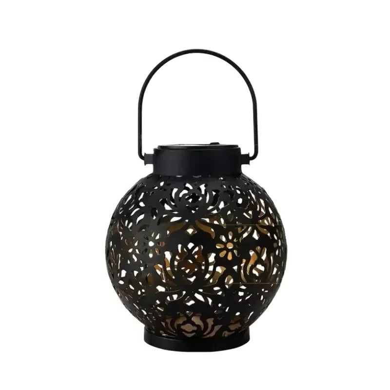 Elegant Solar Lantern Light for Garden Decor - Solar-Powered Outdoor Lighting