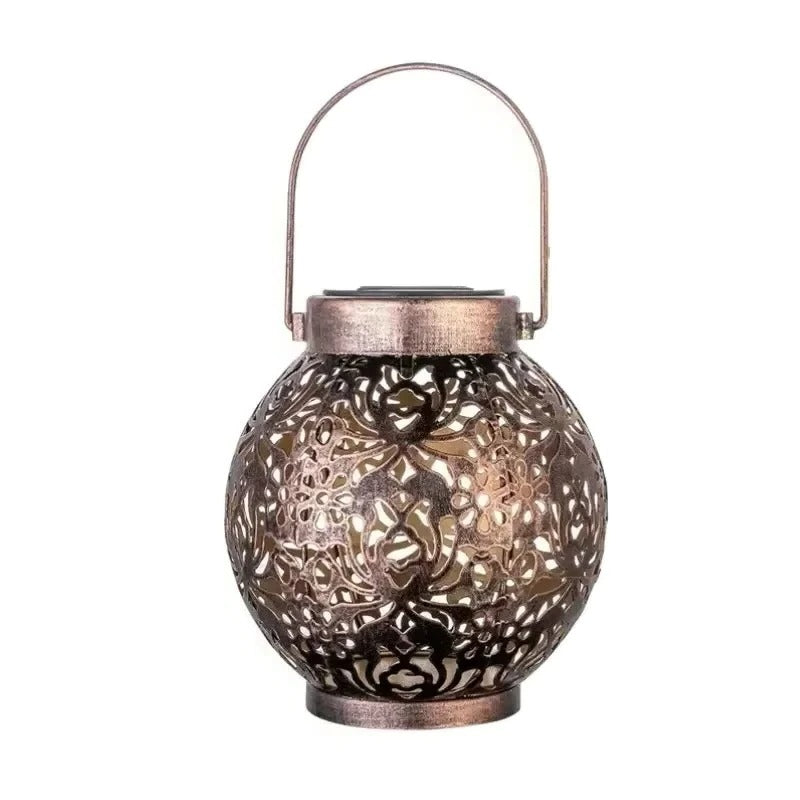 Elegant Solar Lantern Light for Garden Decor - Solar-Powered Outdoor Lighting