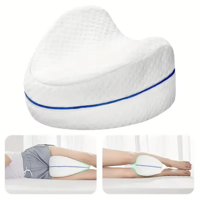 Leg Contour Pillow Cover Set - 2 Pack with Zipper Closure for Ultimate Comfort and Support