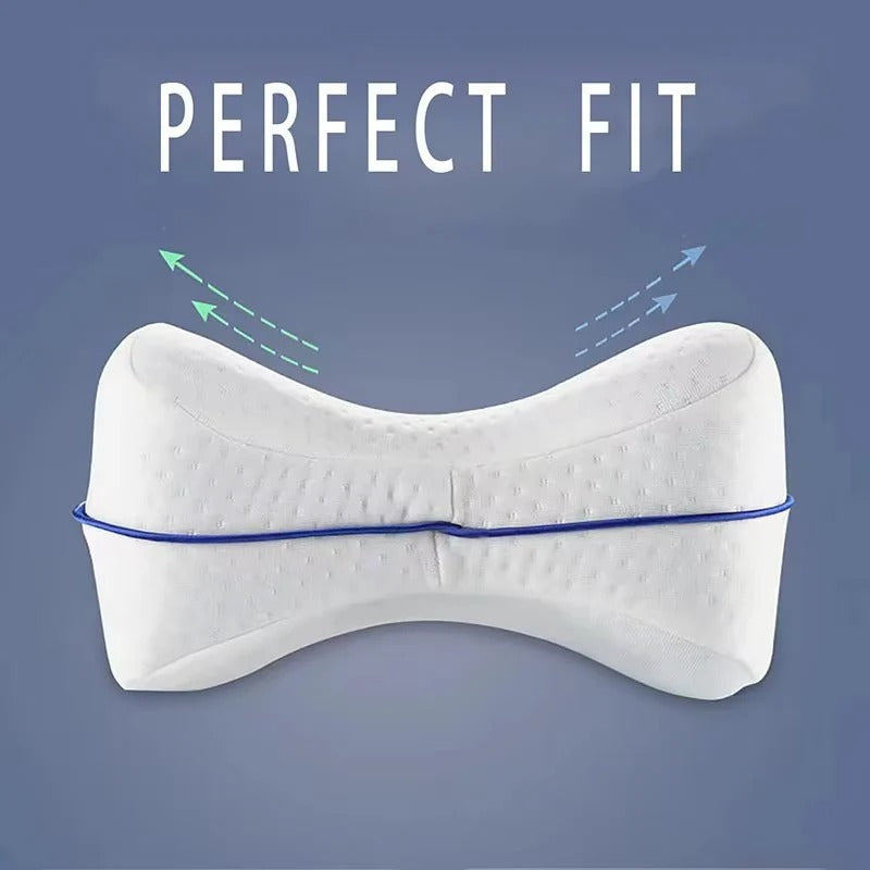 Leg Contour Pillow Cover Set - 2 Pack with Zipper Closure for Ultimate Comfort and Support