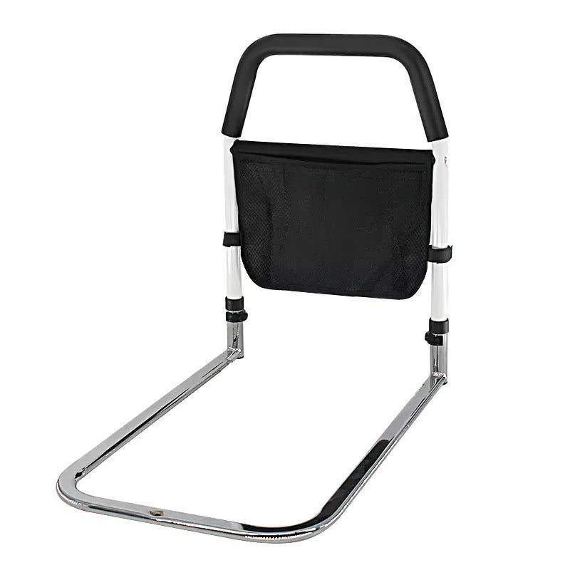 Adjustable Bedside Support Rail - Safe Sitting & Standing Assistance for Seniors & Disabled