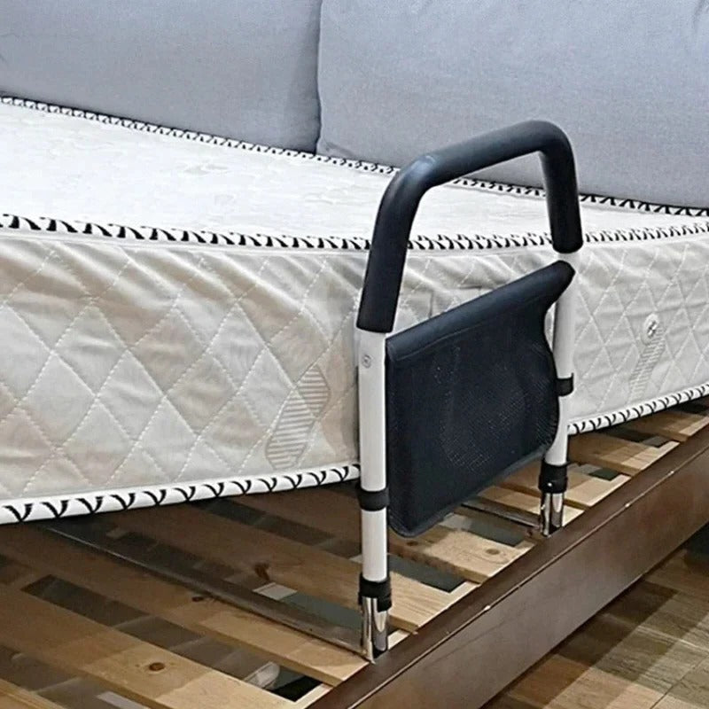 Adjustable Bedside Support Rail - Safe Sitting & Standing Assistance for Seniors & Disabled