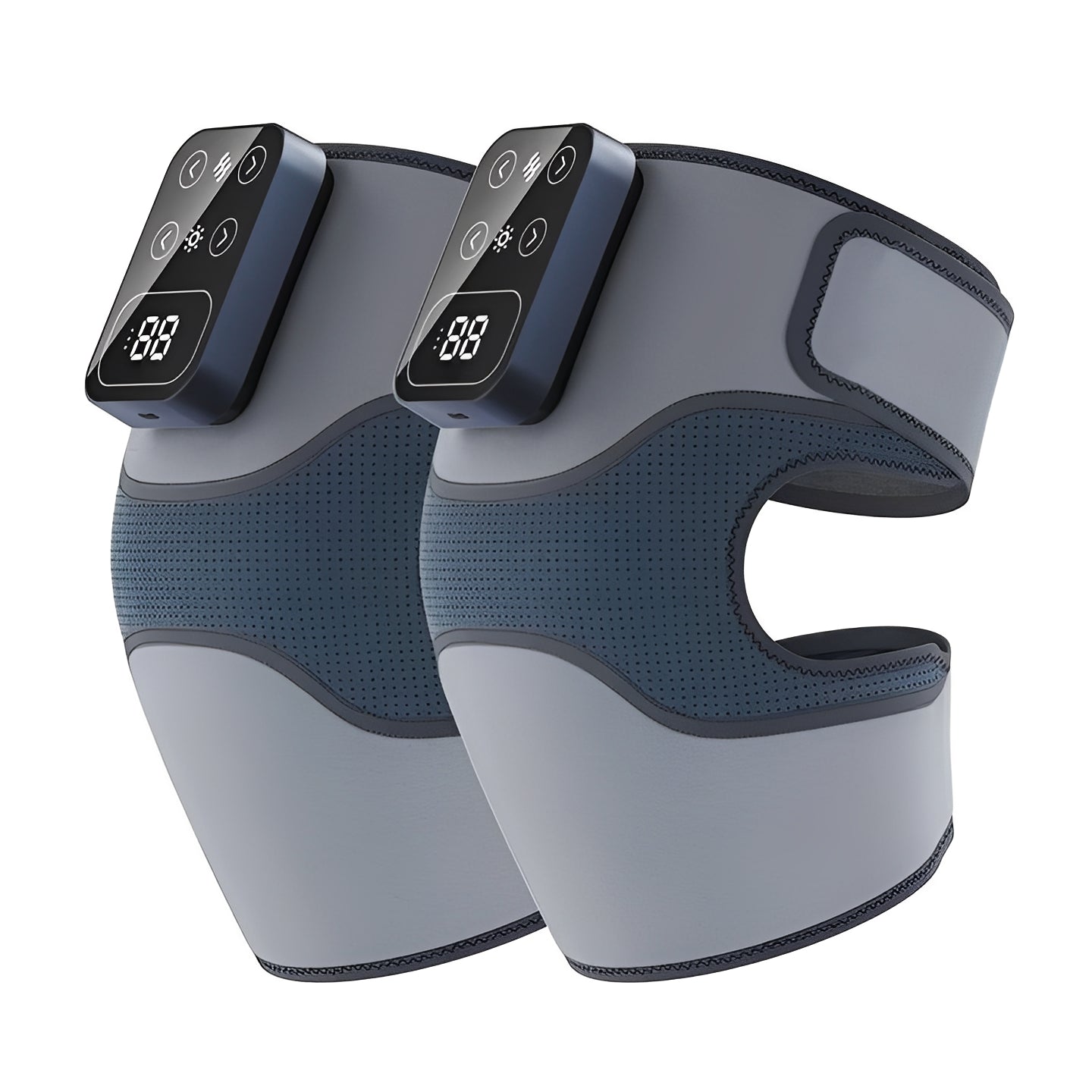 Cordless Infrared Heated Knee Massage Brace - Pain Relief & Comfort for Joint Support