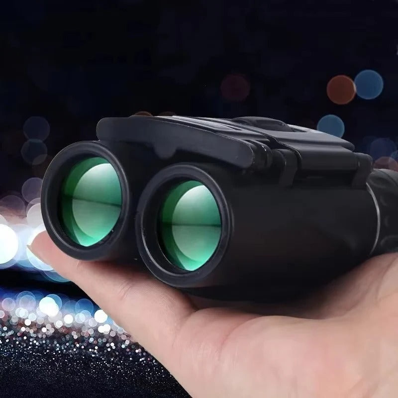 Compact 100x22 HD Mini Pocket Binoculars - Fully Multi-Coated Optics for Superior Clarity and Brightness