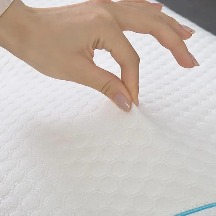 Memory Foam Couples Pillow with L-Shaped Arm Channel Design for Ultimate Comfort and Support