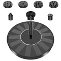 Solar-Powered Floating Fountain Pump for Bird Baths & Garden Ponds - Eco-Friendly Water Feature