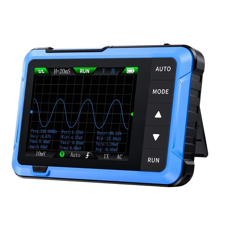 Portable Digital Oscilloscope for Basic Signal Analysis - Compact, High-Precision Measurement Tool for Electronics Testing