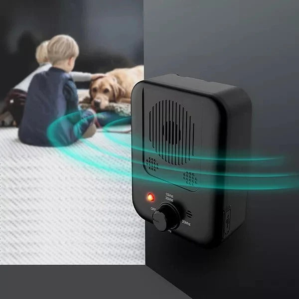 Adjustable Ultrasonic Dog Bark Control Device - Effective Sound Training for Barking Dogs