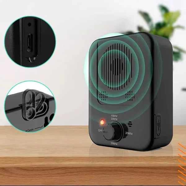 Adjustable Ultrasonic Dog Bark Control Device - Effective Sound Training for Barking Dogs