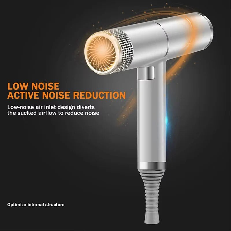Professional Lightweight Hair Dryer with Precision Nozzle for Effortless Styling and Quick Drying