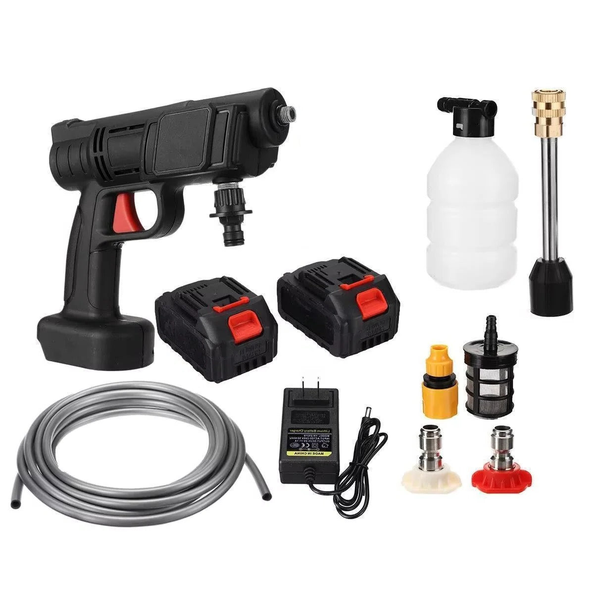 Cordless Portable Car Washer - Rechargeable Spray Gun for Effortless Cleaning on the Go